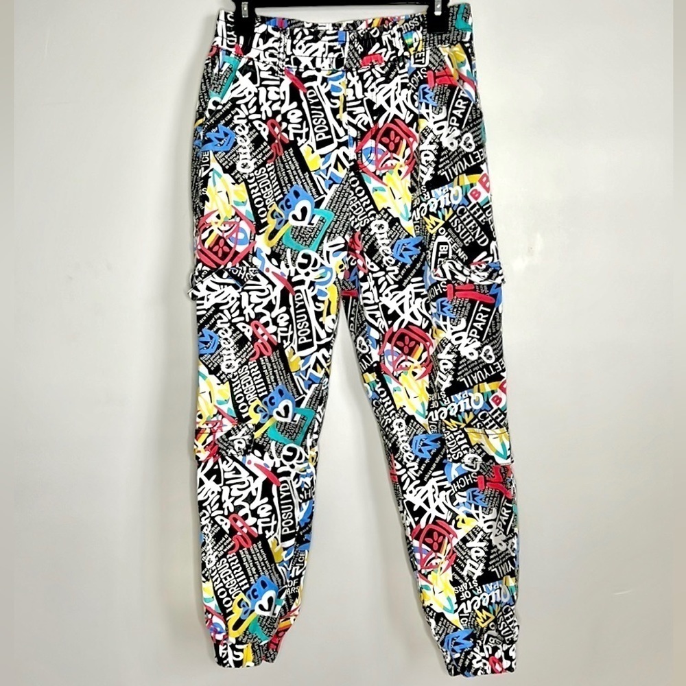 90s Vintage Graffiti Hammer Pants